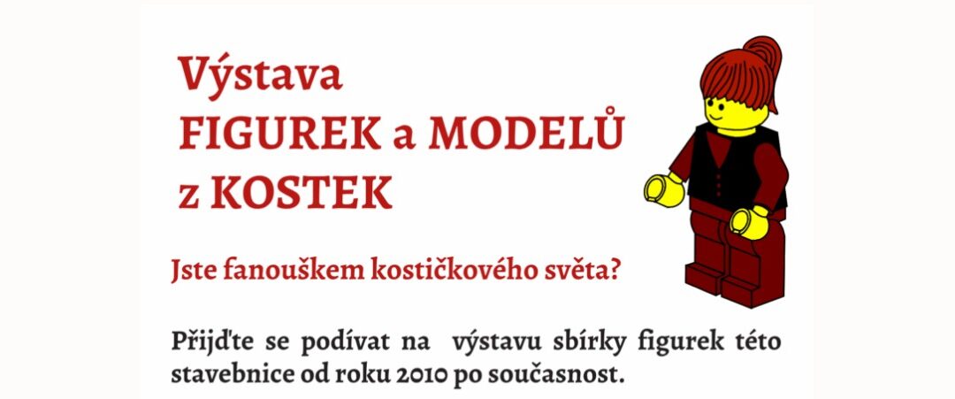 Pozvánka na výstavu LEGO® CMF figurek a&nbsp;setů