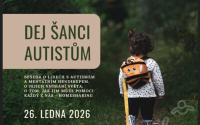 DEJTE ŠANCI AUTISTŮM Z&nbsp;OKOLÍ HUMPOLCE